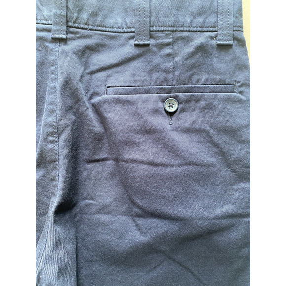 J Crew Shorts Mens Sz 28 Navy Blue Preppy Summer Casual Vacation Chino 7" inseam - Picture 5 of 12